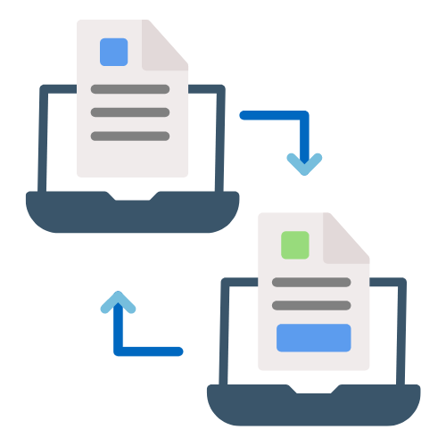 Graphic showing the transfer from itin to ssn